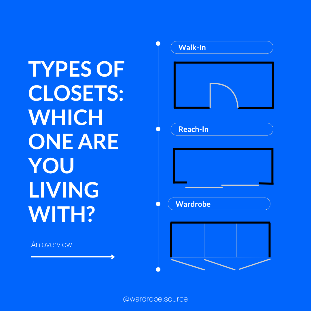 Types of closet - which one are you living with?