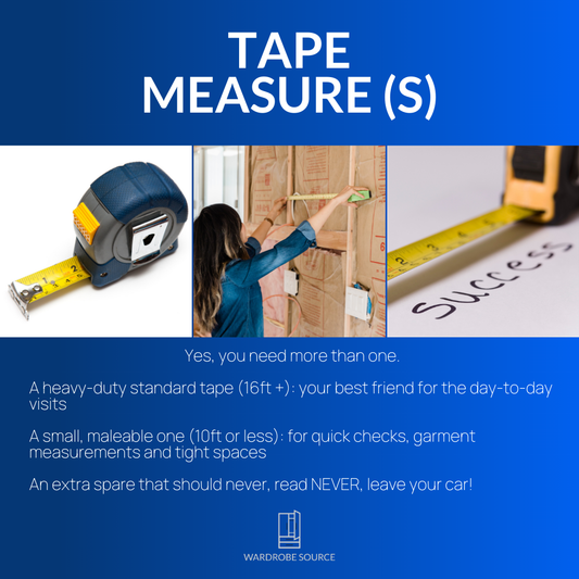 Inside the Designer’s Bag: Tools Every Closet/Wardrobe Designer Needs