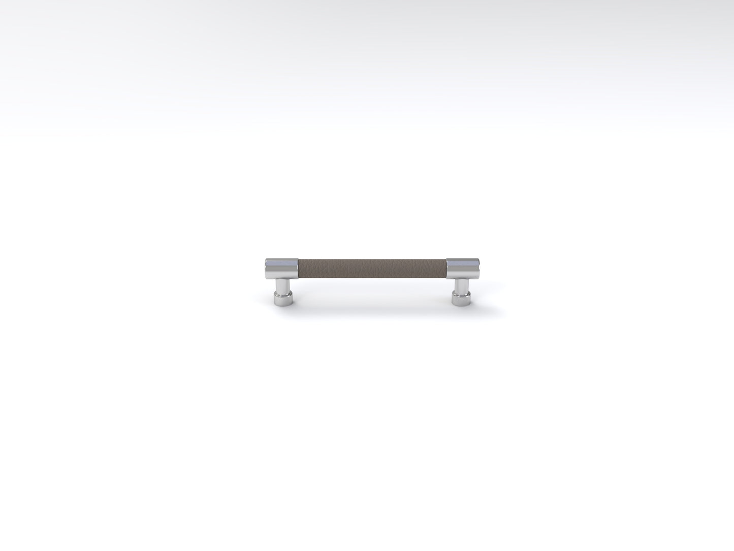 Leather-Wrapped Traditional Handle