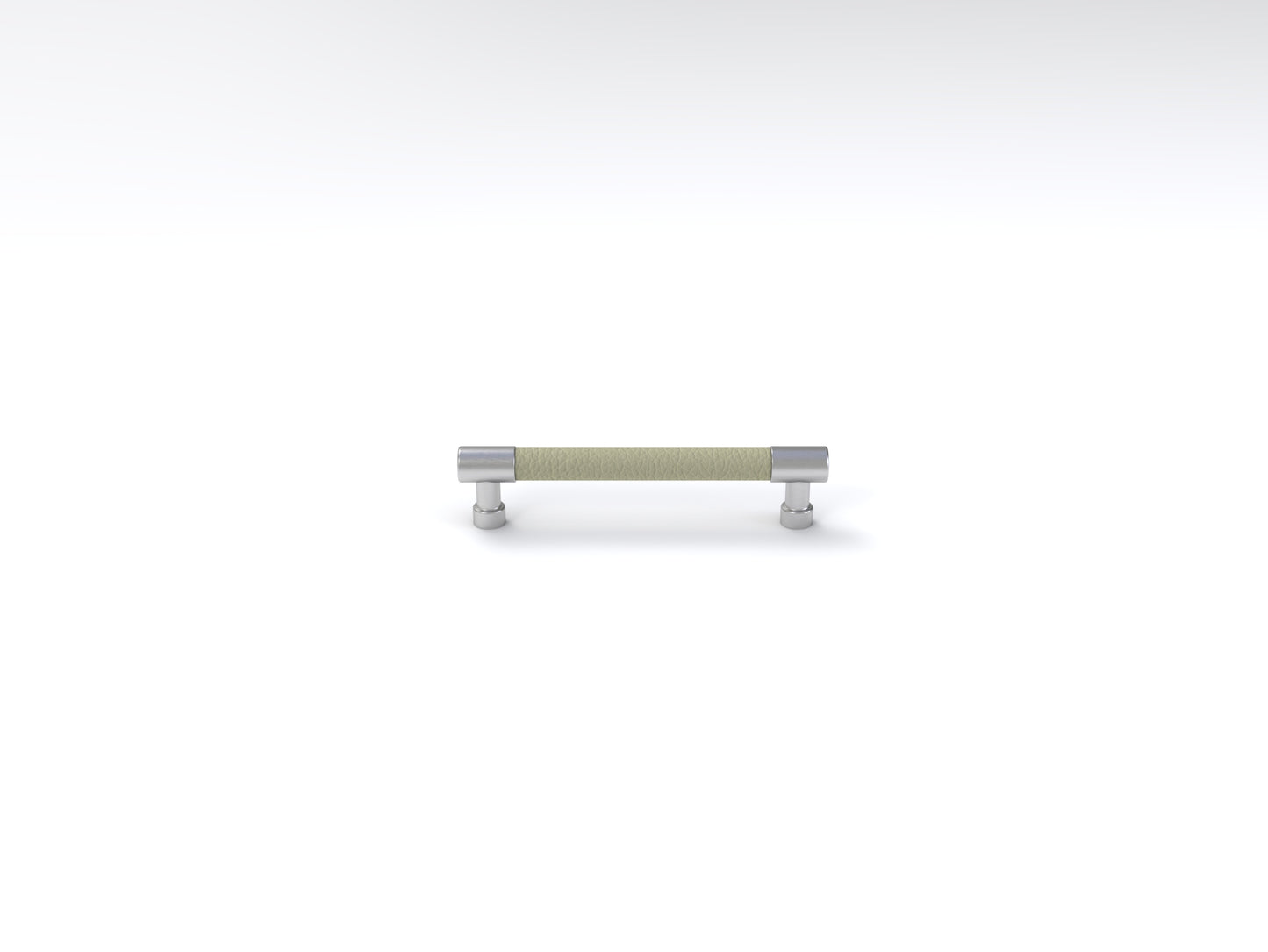 Leather-Wrapped Traditional Handle