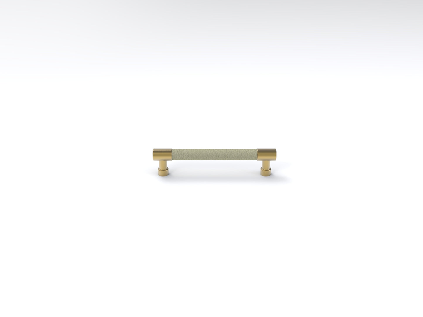 Leather-Wrapped Traditional Handle