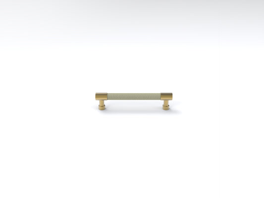 Leather-Wrapped Traditional Handle