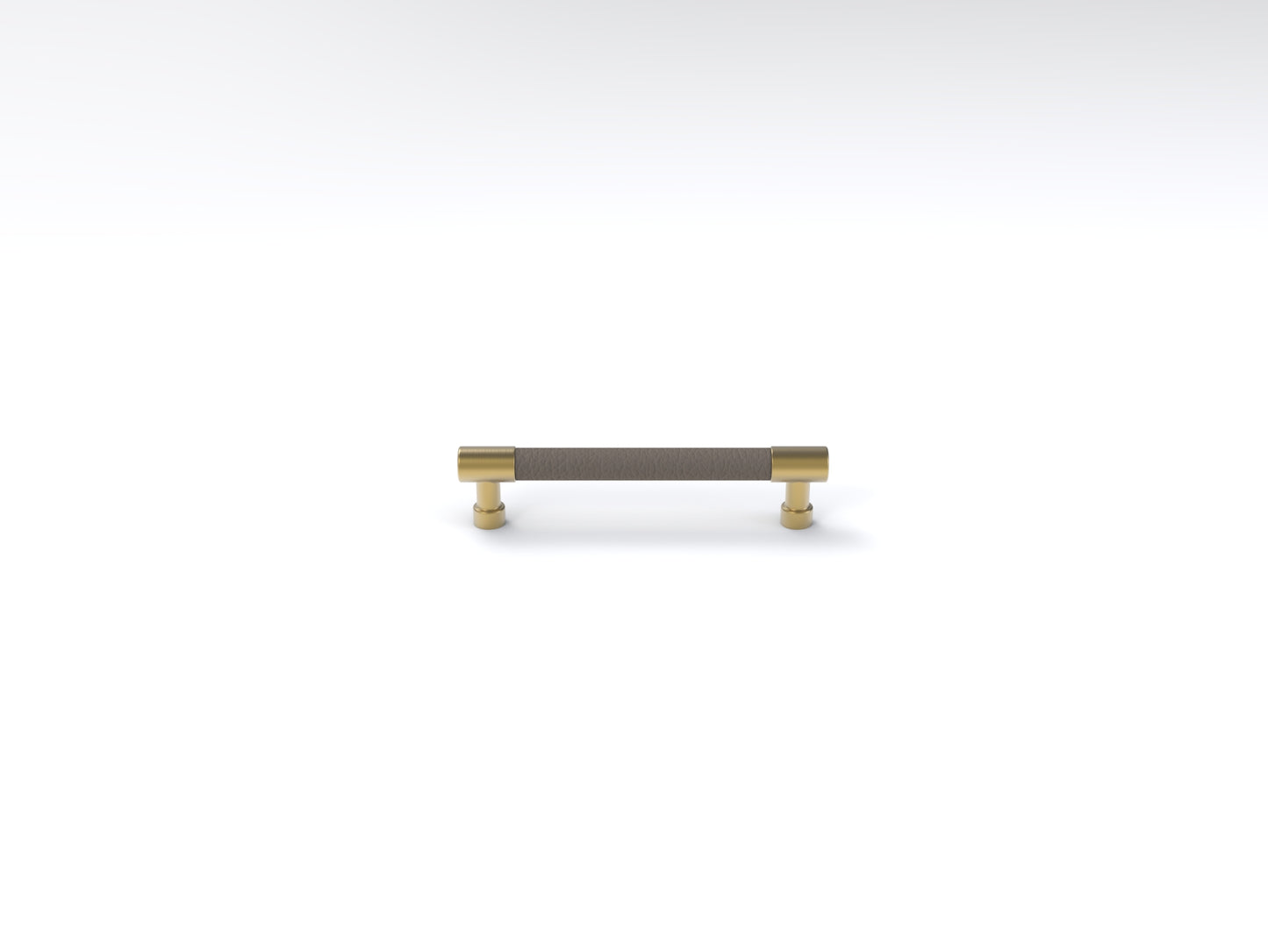 Leather-Wrapped Traditional Handle