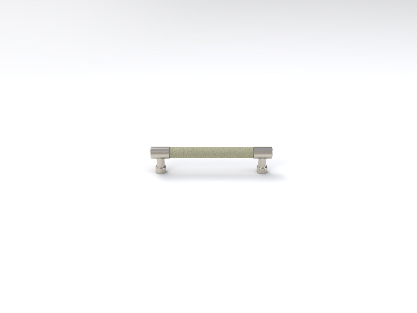 Leather-Wrapped Traditional Handle