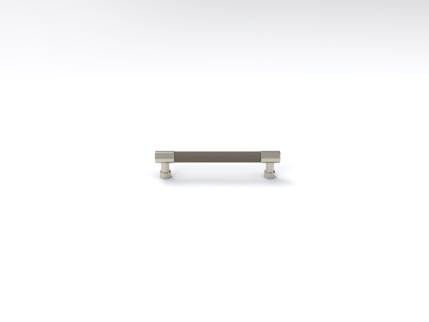 Leather-Wrapped Traditional Handle