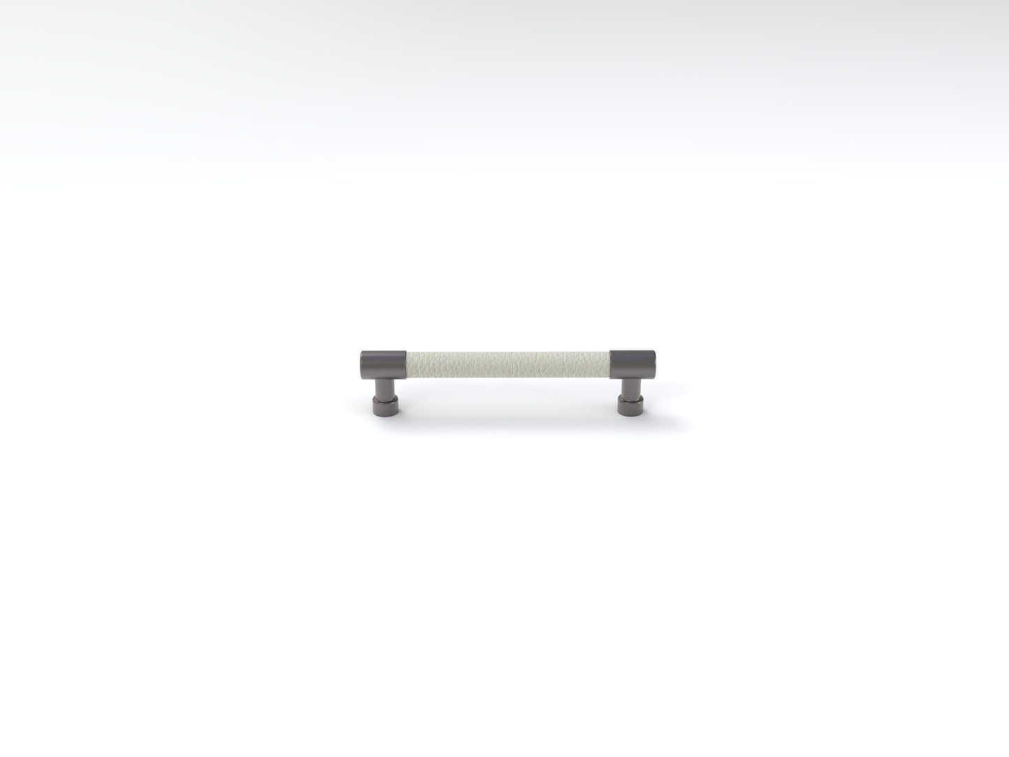 Leather-Wrapped Traditional Handle