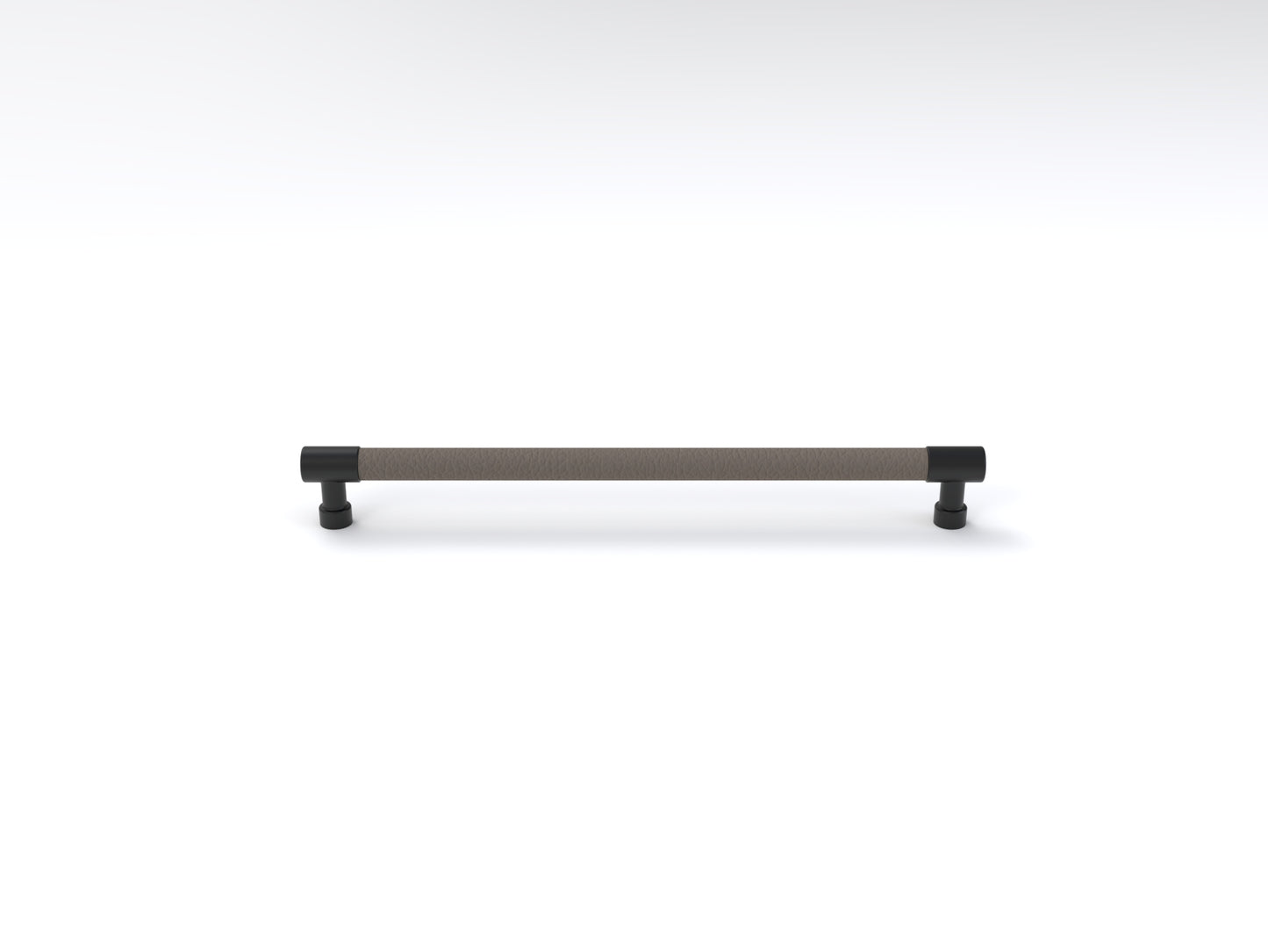 Leather-Wrapped Traditional Handle