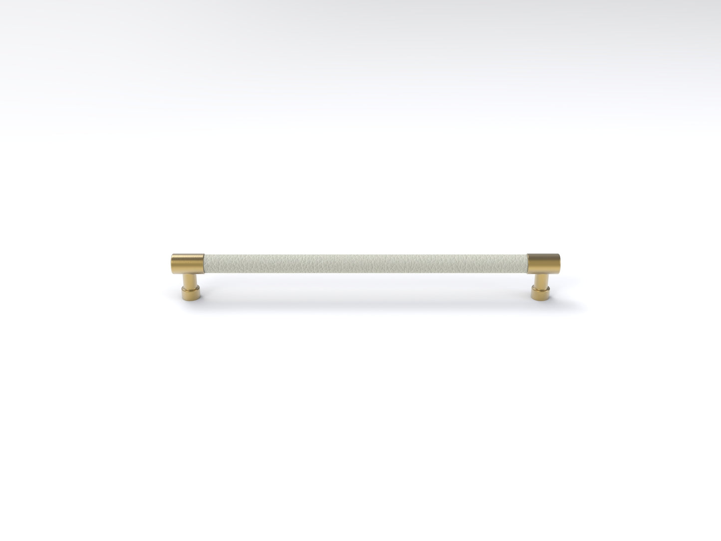 Leather-Wrapped Traditional Handle