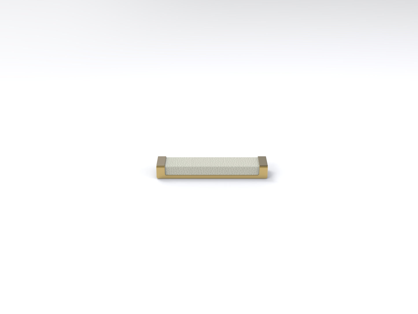 Leather-Wrapped Modern Pull