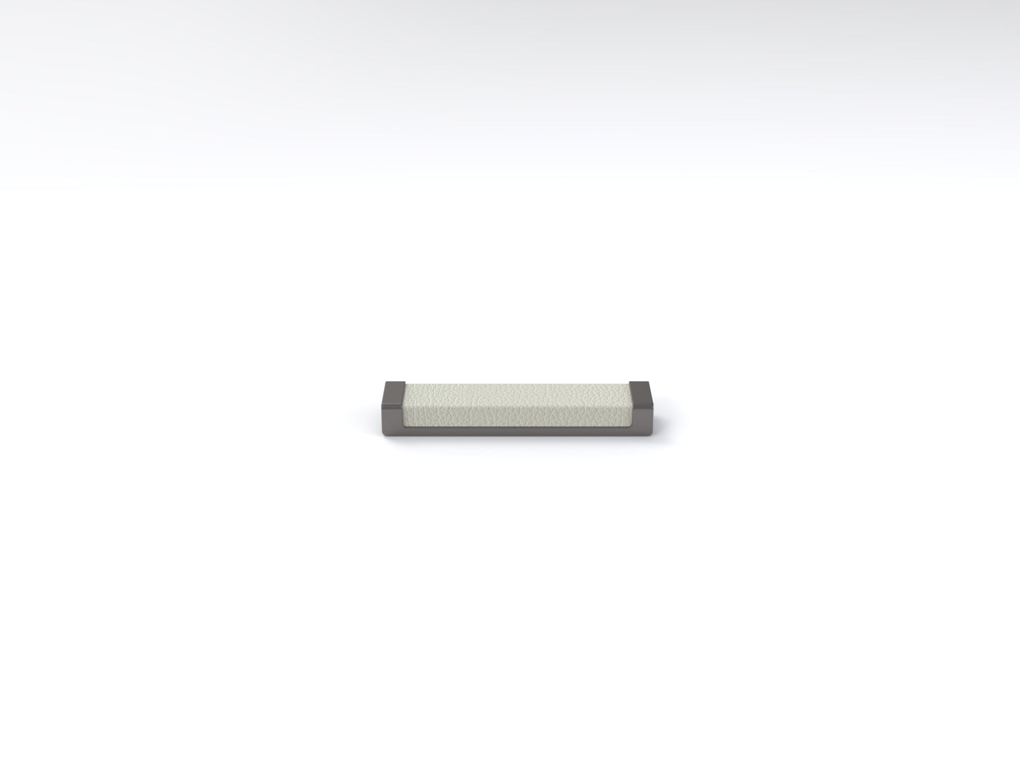 Leather-Wrapped Modern Pull