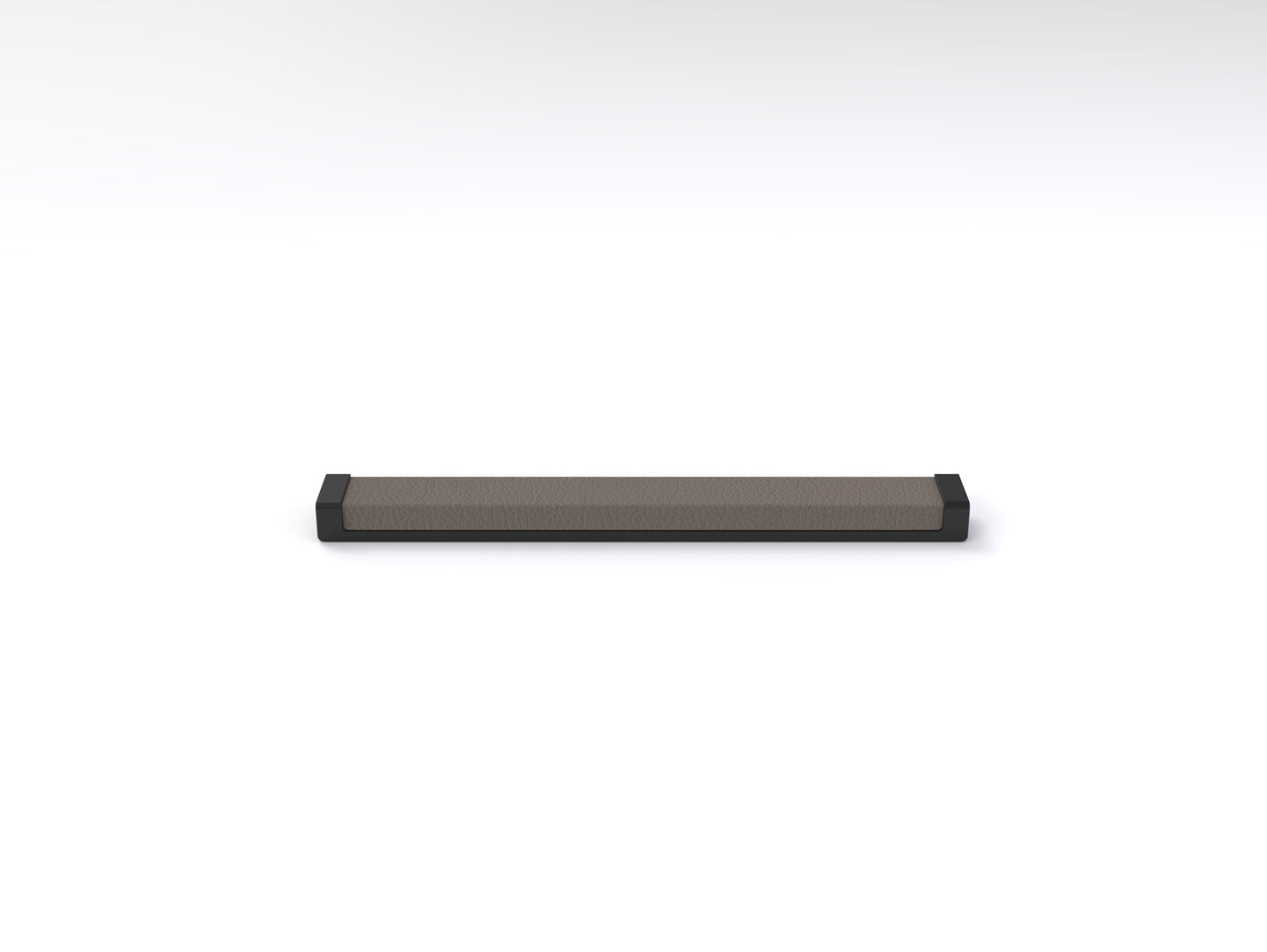 Leather-Wrapped Modern Pull