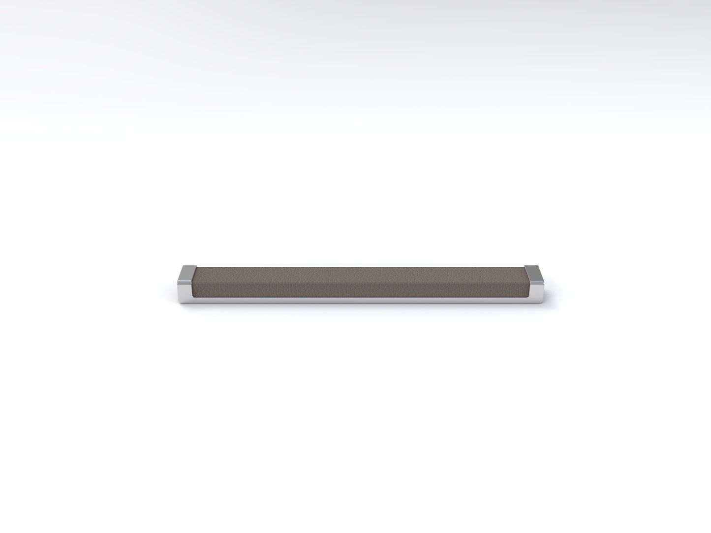 Leather-Wrapped Modern Pull