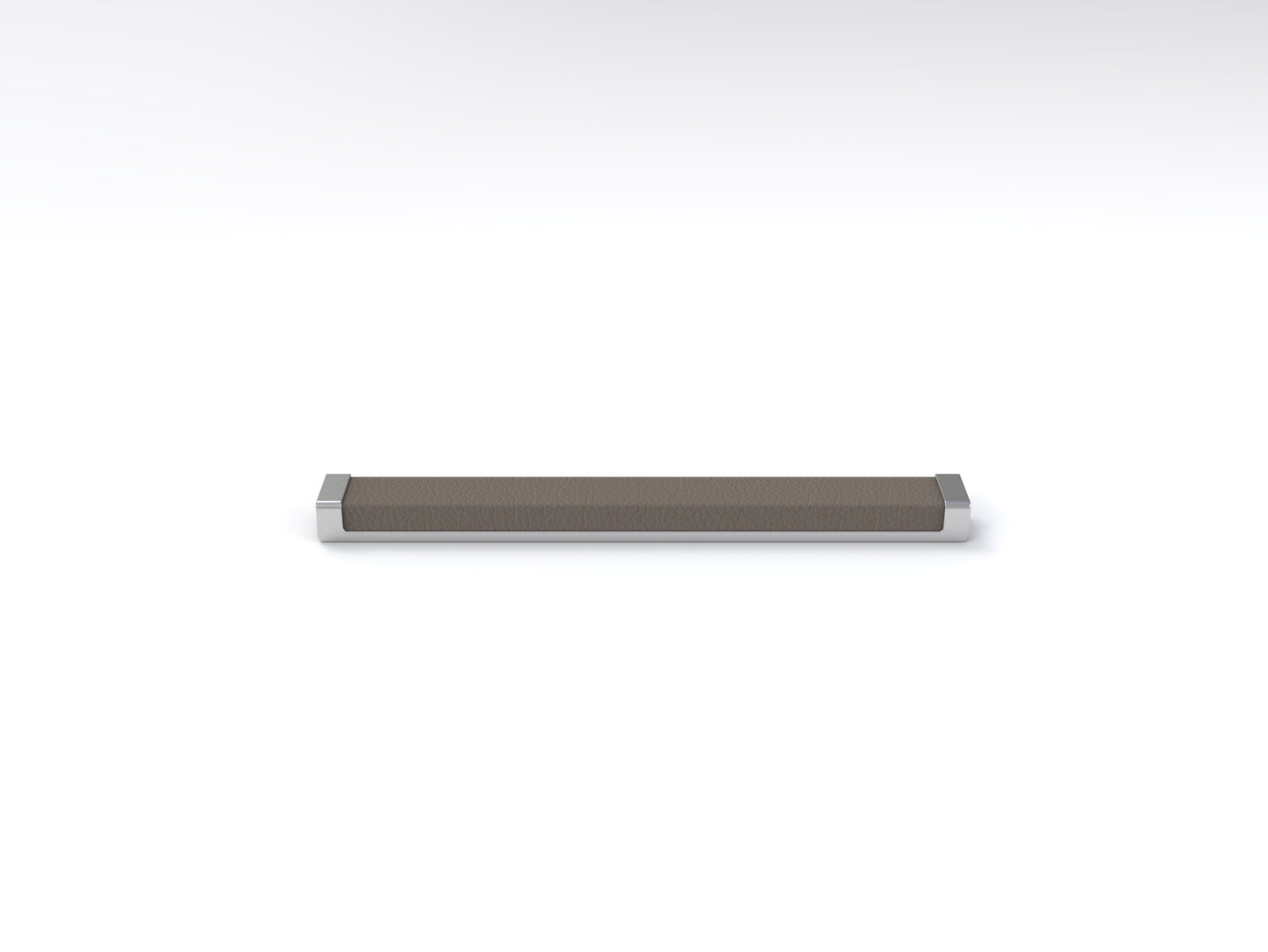 Leather-Wrapped Modern Pull