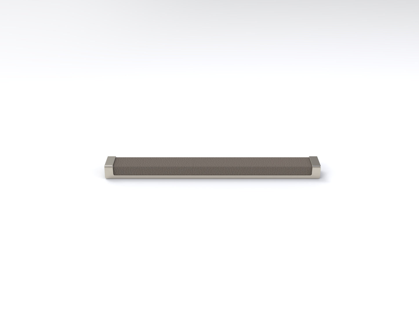 Leather-Wrapped Modern Pull