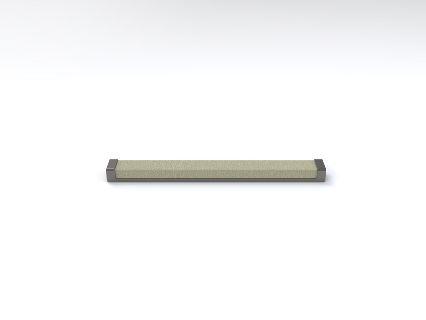 Leather-Wrapped Modern Pull