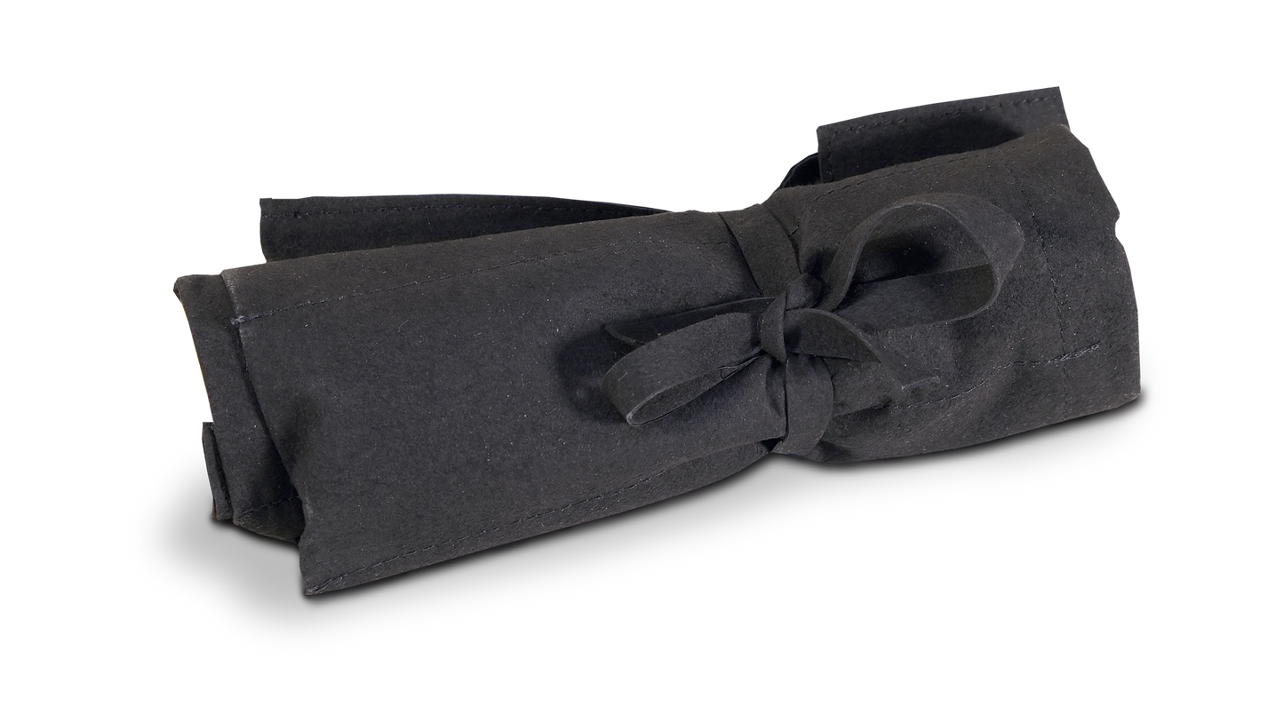 Leather Wrapped Roll-Up Sample